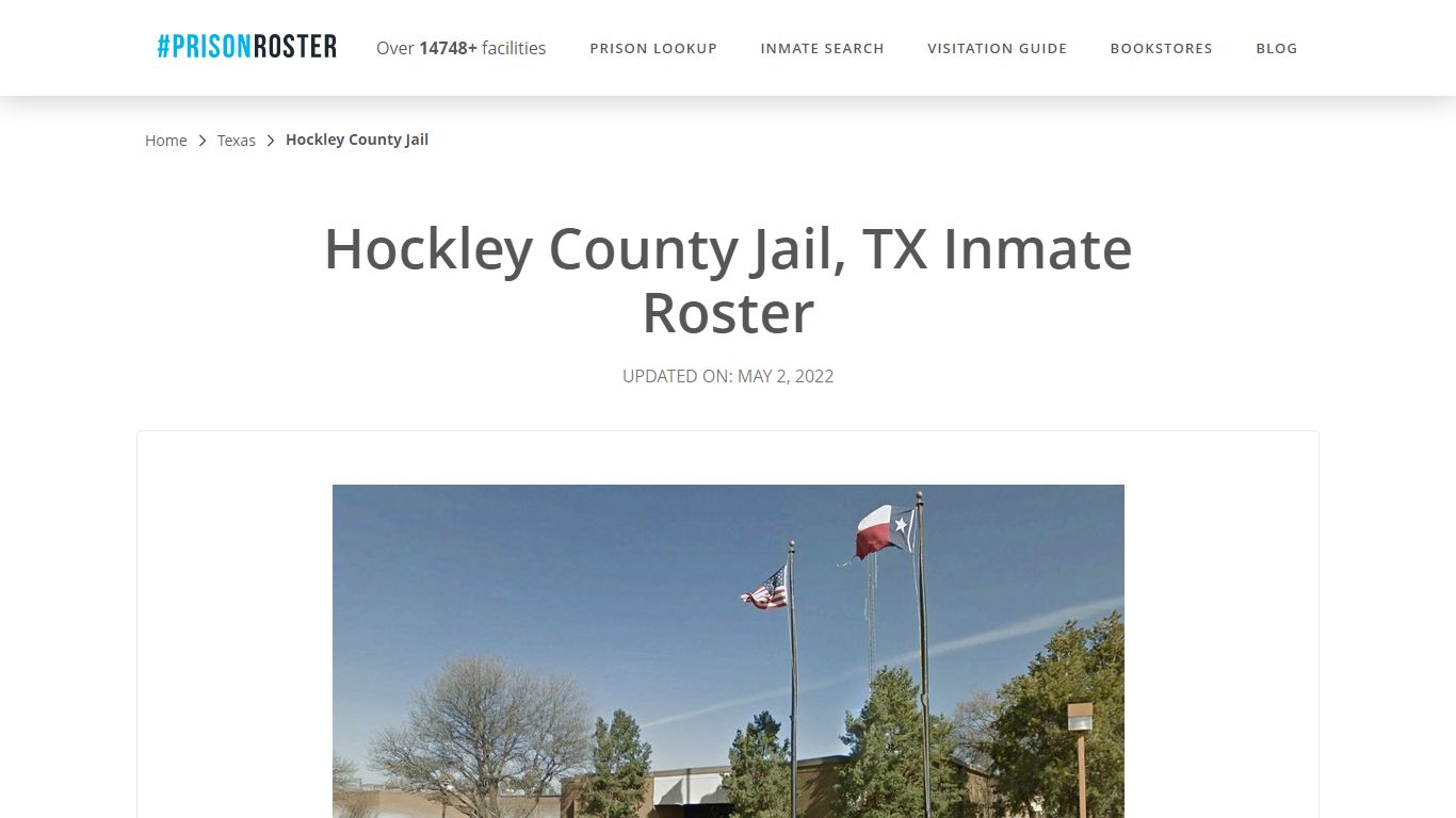 Hockley County Jail, TX Inmate Roster